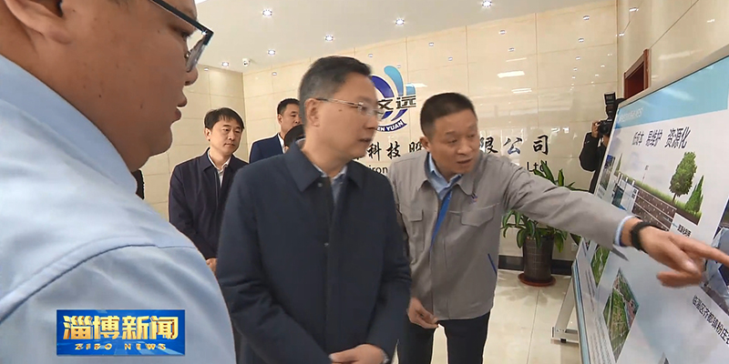 淄博（bó）市委書記馬（mǎ）曉磊調研蜜桃免费视频環保.jpg