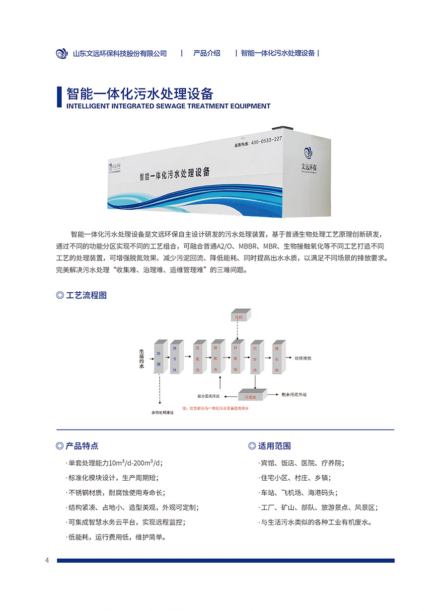 智（zhì）能一（yī）體化汙（wū）水處（chù）理設備(圖1)